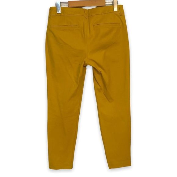 Old Navy pixie mid-rise yellow pants size 6 Regular - Picture 2 of 7